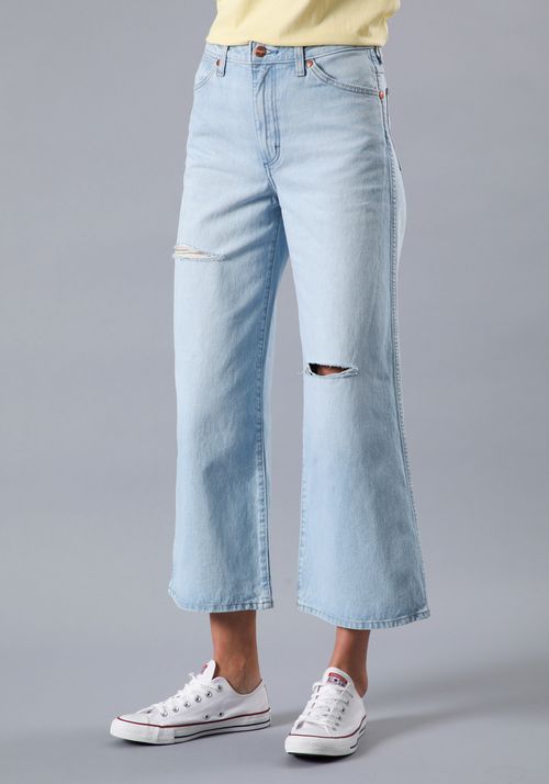 Jeans Mujer Tiro Alto World Wide Flare Fit Most Loved