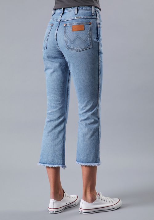 Jeans Mujer Tiro Alto Wrock Flare Fit In Control