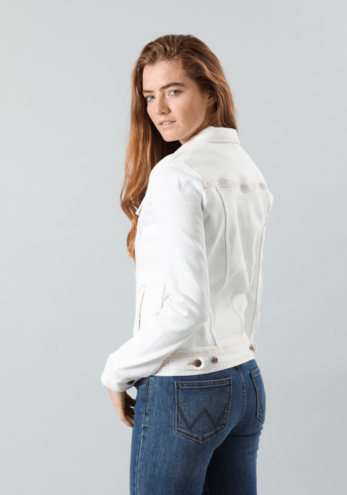 Chaqueta Mujer Denim Authentic Jacket Off White