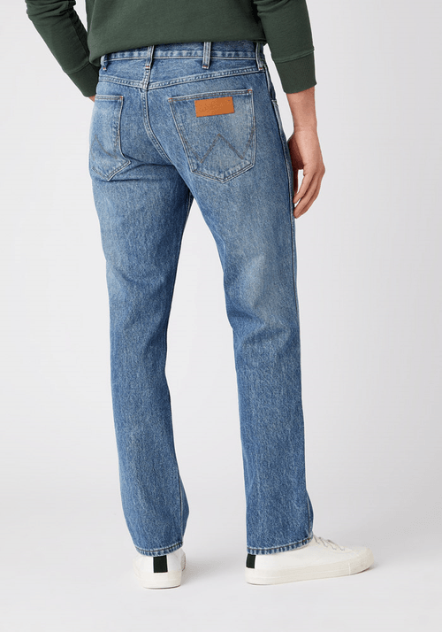 Jeans Hombre Greensboro Slim Straight Fit Indigood Stone Erosion