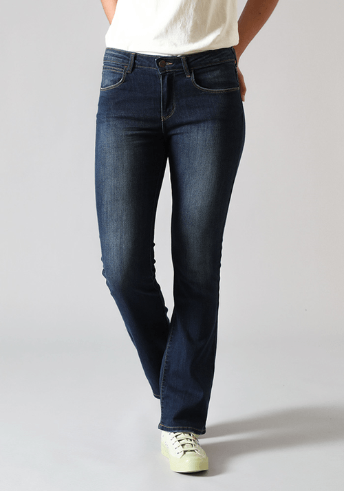 Jeans Mujer Bootcut Fit We Care Bonfire Blue