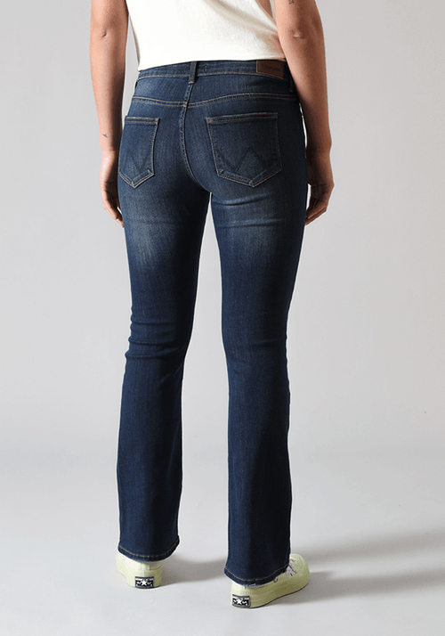 Jeans Mujer Bootcut Fit We Care Bonfire Blue