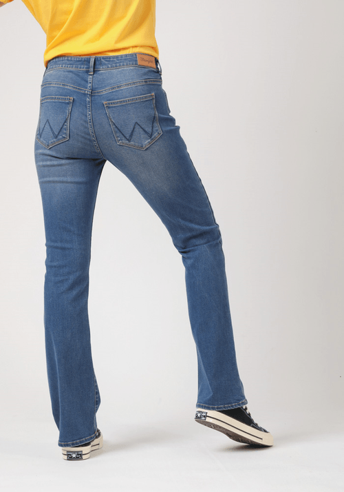 Jeans Mujer Bootcut Fit We Care Desert Trail