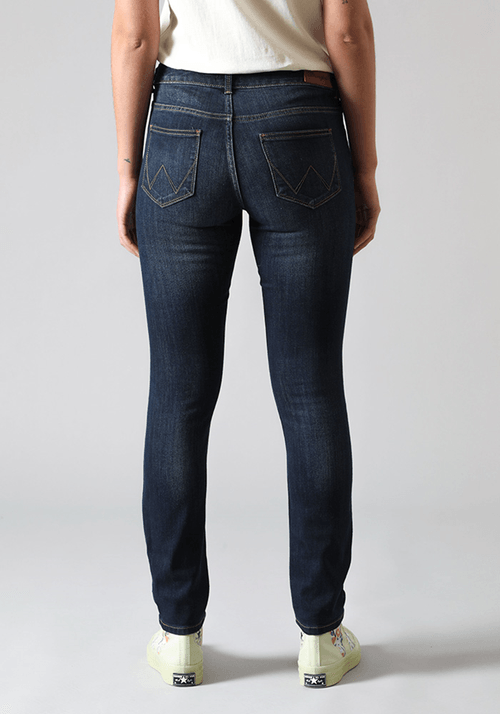 Jeans Mujer Slim Fit We Care Authentic Blue