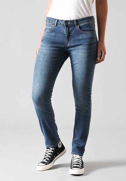 Jeans Mujer Slim Fit We Care Night Blue
