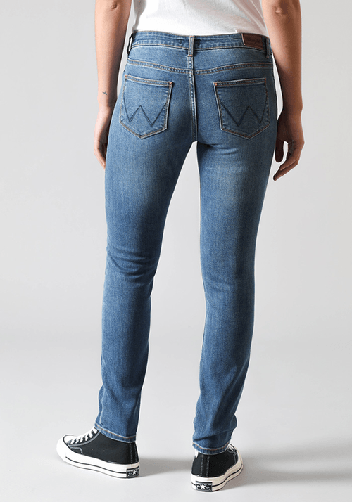 Jeans Mujer Slim Fit We Care Night Blue