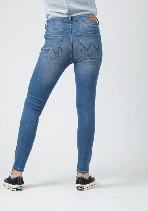 Jeans Mujer Tiro Alto Skinny High Fit Epic Soft Light Breeze