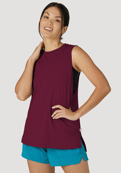 Polera Mujer All Terrain Gear Relaxed Fit Tank Fig