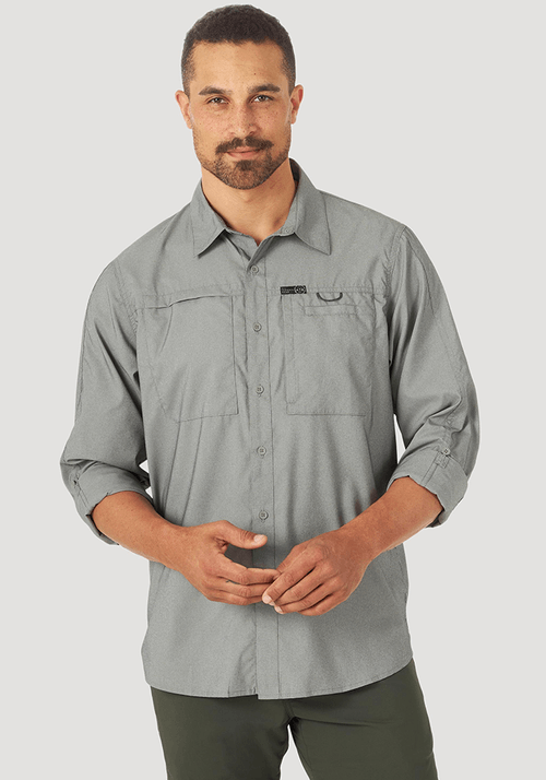 Camisa Hombre All Terrain Gear Hike To Fish Utility Mist