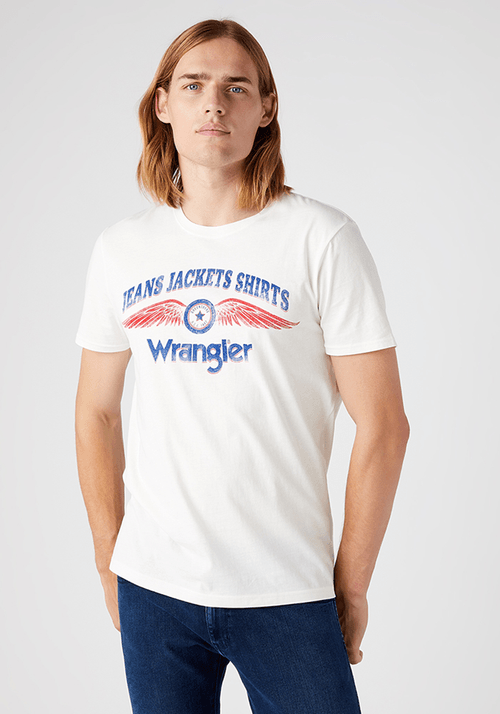 Polera Hombre Americana Off White