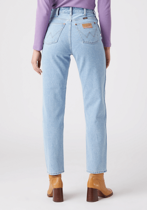 Jeans Mujer Tiro Alto Mom Fit Hold Me