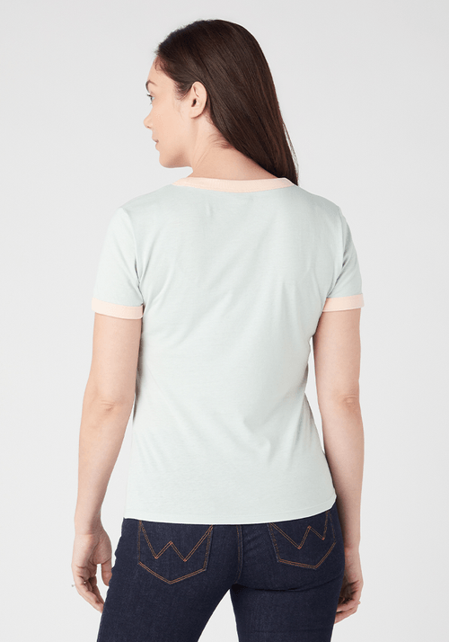 Polera Ringer Tee Surf Spray