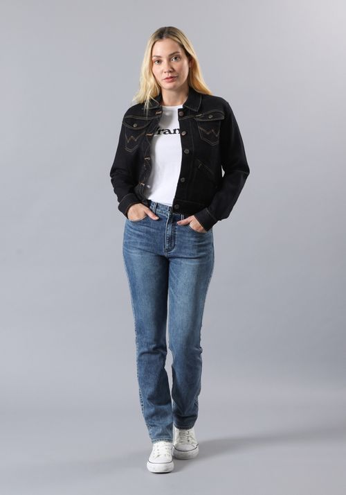 Jeans Mujer Slim Mid Rise Blue Love