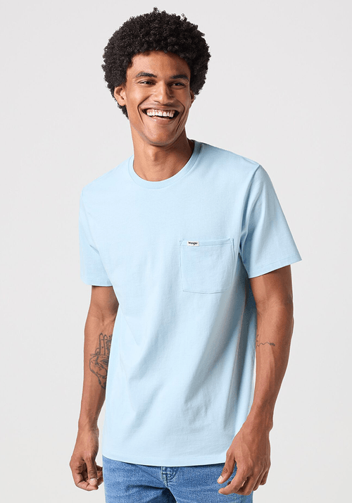 Polera 1 Pocket Tee Dream Blue