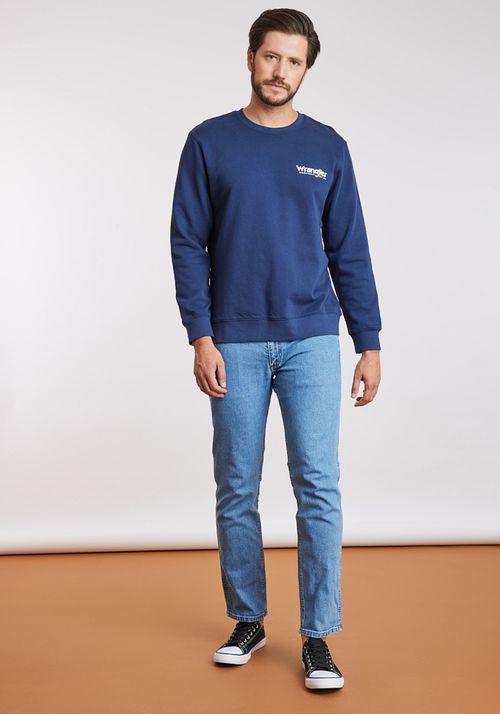 Poleron Crewneck Sweatshirt Navy