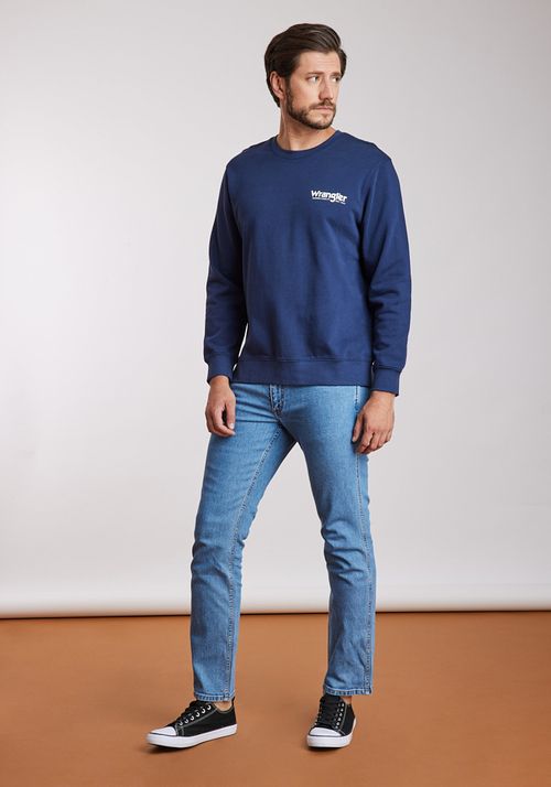 Poleron Crewneck Sweatshirt Navy