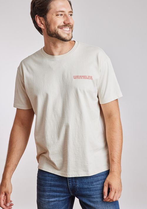 Polera Graphic Tee Vintage White