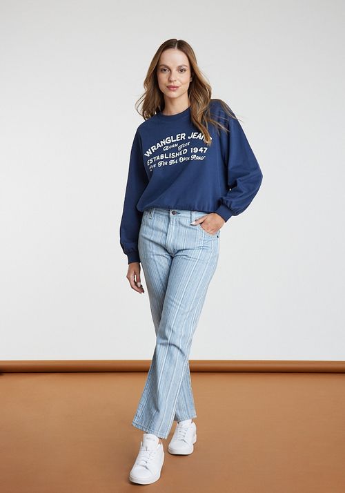 Poleron Oversized Sweat Navy