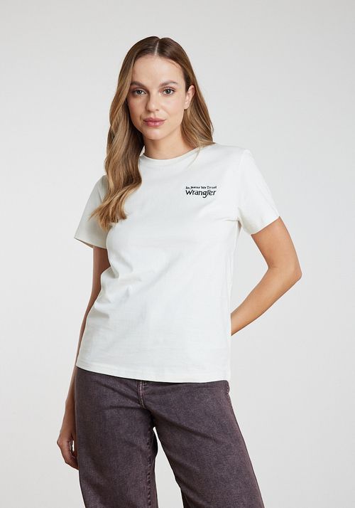 Polera Graphic Tee Vintage White