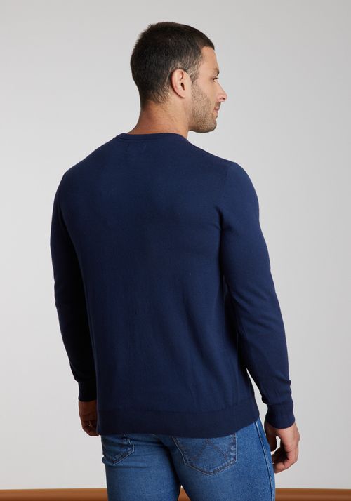 Sweaters Hombre KNIT SWEATER NAVY