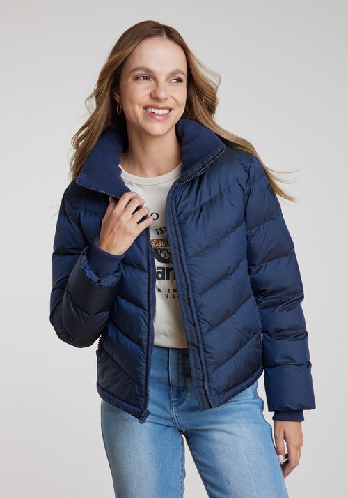 Chaqueta Mujer SHORT PUFFER JACKET NAVY