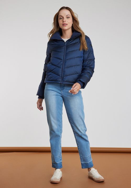 Chaqueta Mujer SHORT PUFFER JACKET NAVY