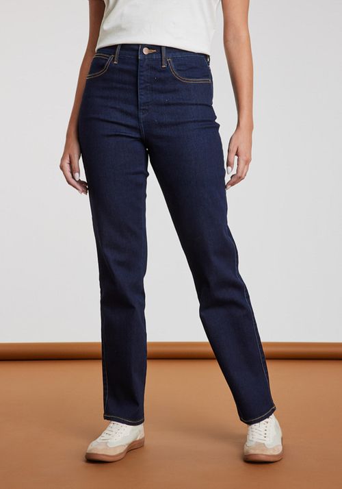 Jeans Mujer Straight - Ind Indigo